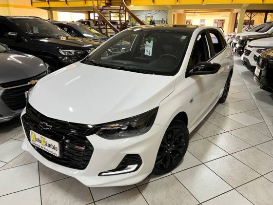 CHEVROLET ONIX 1.0 TURBO FLEX RS AUTOMÁTICO CHEVROLET ONIX 1.0 TURBO FLEX RS AUTOMÁTICO